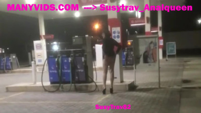 gas station slutwalk bottomless