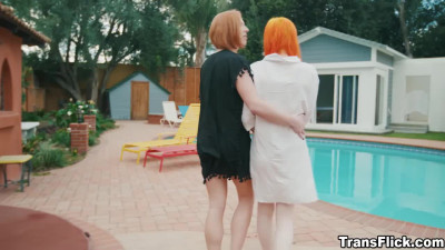 Jean and Shiri treat their selves with sensual massage