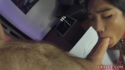 Ladyboy Mos Ass Spanked After Getting Fucked