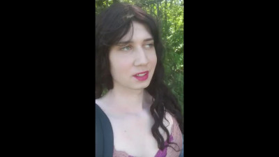 Outdoor fucking in the fields with Anna Rios