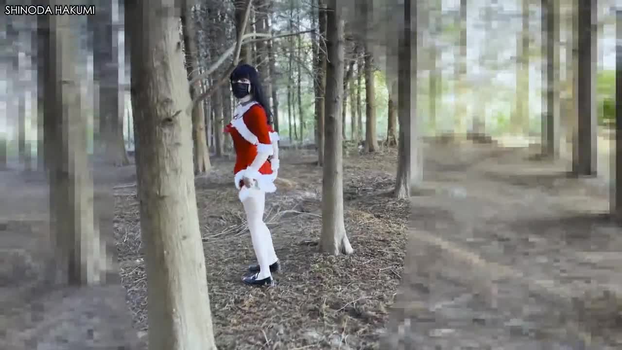 Watch HA25Wore Christmas dress to complete the exposure task, and ejaculated with vibrator and tail Shemale Porn Videos | TranSexBig.