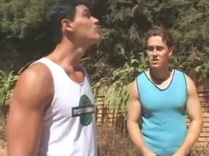 Getting fucked by two American brothers