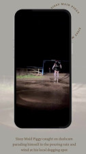 sissy maid caught on dashcam