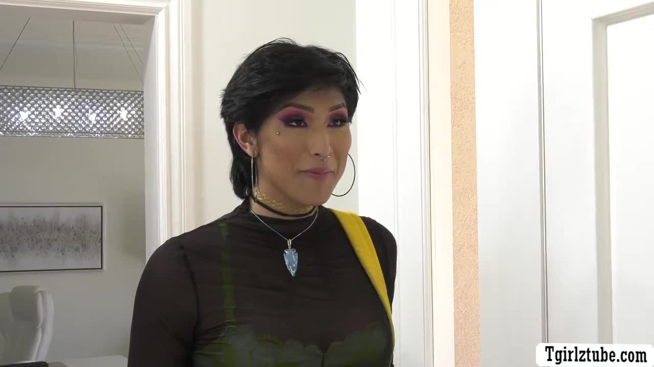 Watch Fake dad licks and bareback fucks big ass of TS stepteen Shemale Porn Videos | TranSexBig.