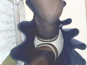 BlueGirl70 Suspender Strap Upskirt