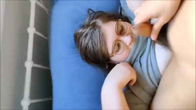 Hot shemale fucking a bbw's big jugs