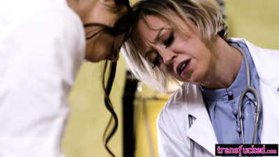 Dee Williams fucked by a patient Jean Hollywood and assistant Khloe Kay