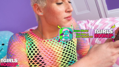 TGIRLSHOOKUP: Nasty Whore Left Wet Open and Disgusting!