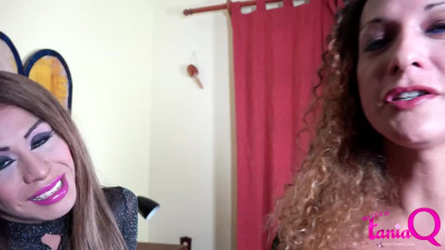Tania Needed cock and Nikki did as well so they went SheLesbian