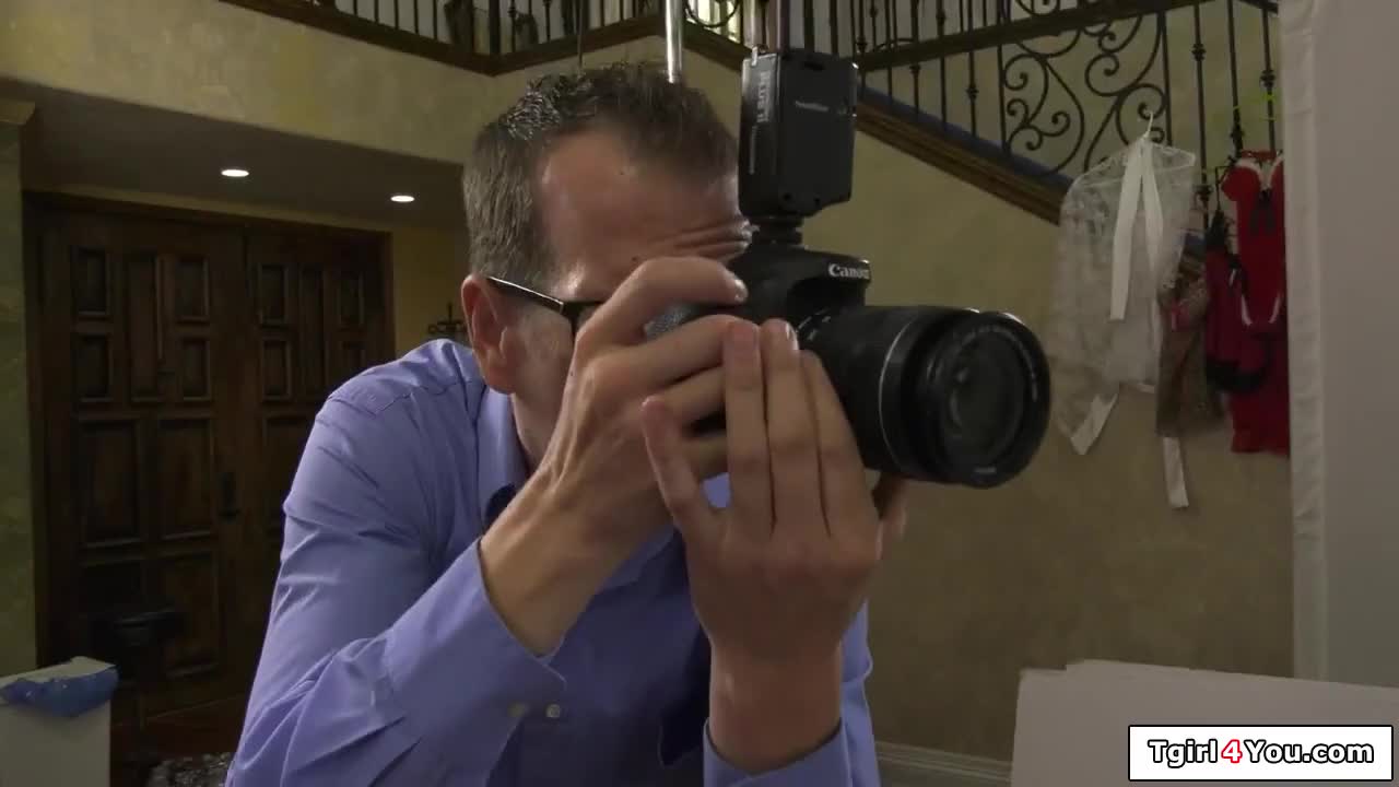 Watch Small tits trans hooker Lily Demure anal fucks photographer Shemale Porn Videos | TranSexBig.