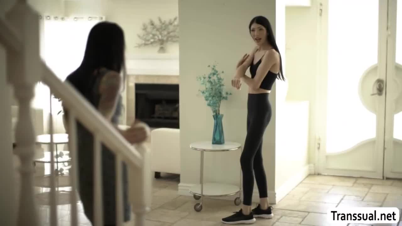 Watch Busty Anna De Ville rides stepmoms hard shecock Shemale Porn Videos | TranSexBig.