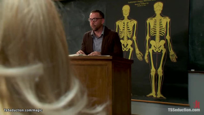 Shemale student anal fucking professor