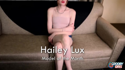 GROOBYGIRLS: June's Model of the Month, Hailey Lux!