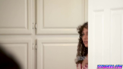 Straight woman gets trans double penetration!