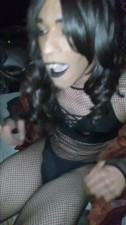 Hard face fuck from random dick and I wear the cum outside