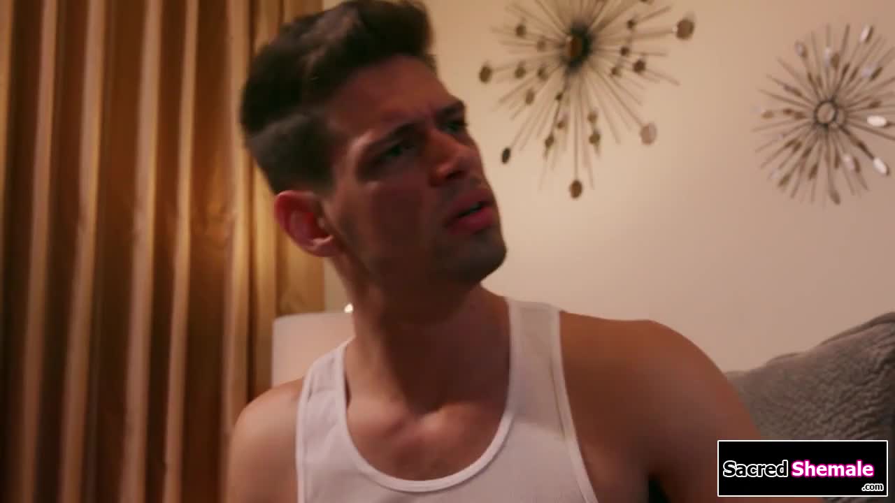 Watch Small tits brunette tgirl Natalie Mars barebacked by a guy Shemale Porn Videos | TranSexBig.