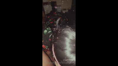 sissyboyalexa office blowjob