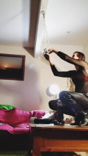 Isabella Extreme monster dildos devoted to her Mistress