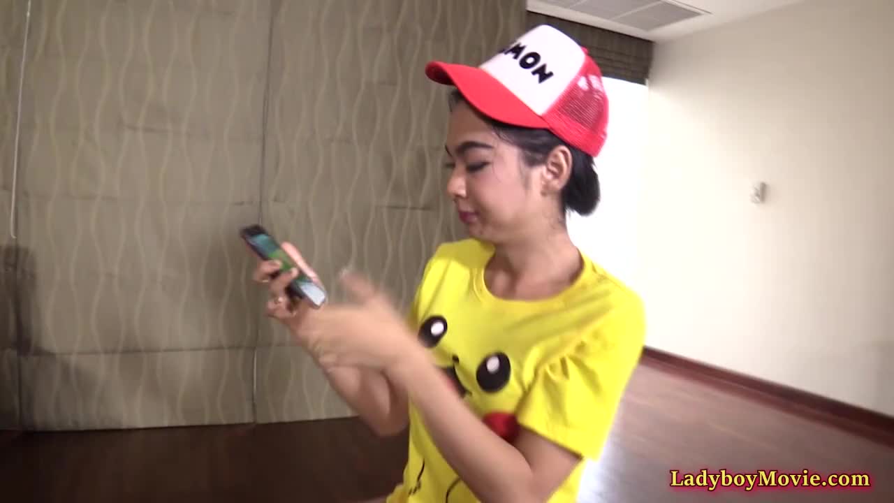 Watch Ladyboy Yoyo Gives Blowjob And Gets Ass Barebacked Shemale Porn Videos | TranSexBig.