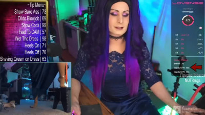 sexy dress hard cum