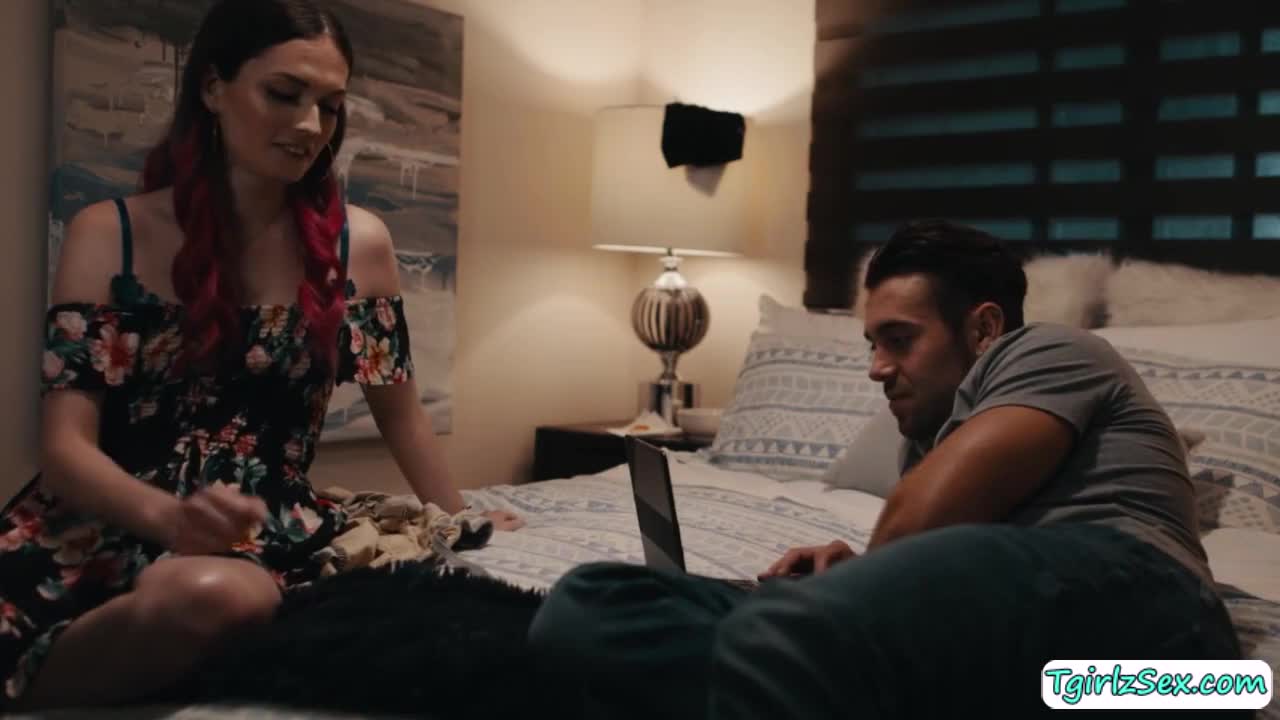 Watch Stepbro anal barebacked small tits ts Natalie Stones big ass Shemale Porn Videos | TranSexBig.