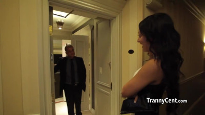 Tranny call girl enjoyed banging