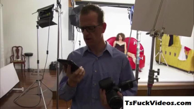 Tranny Lily Demure and bf alternately fucking assholes