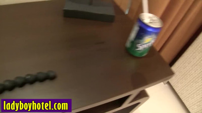 After blowjob ladyboy Sprite rode white dick and enjoyed hardcore anal sex