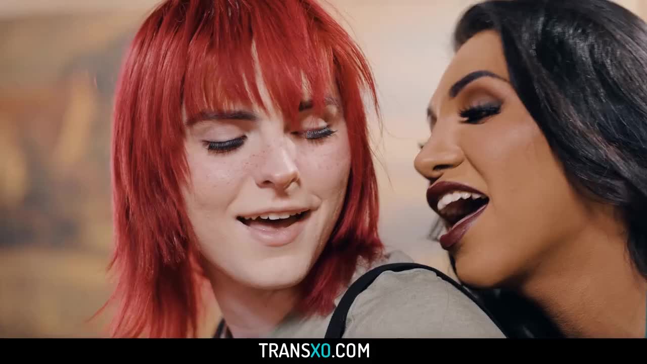 Watch Tranny babysitter Jean Hollywood gets fucked by her tranny boss Jessy Dubai and her kinky hu Shemale Porn Videos | TranSexBig.