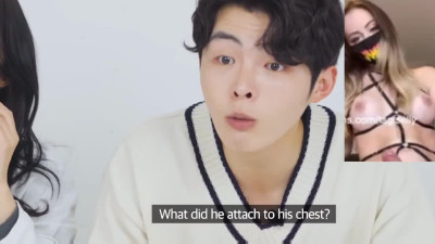 Koreans react: Shemale Dick Reveals