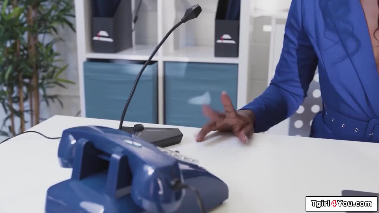 Watch Big tits trans Korra Del Rio fucks ebony girl to get a job Shemale Porn Videos | TranSexBig.