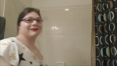 TG BBW Maryjane in the shower