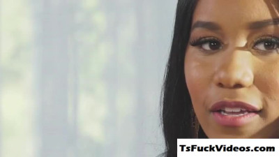 shemale Lena Moon fucking Jenna Foxx ebony pussy 025859