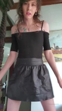 Big dick white tgirl