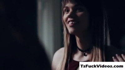 shemale Kate Zoha Tranny asshole gets anused from behin