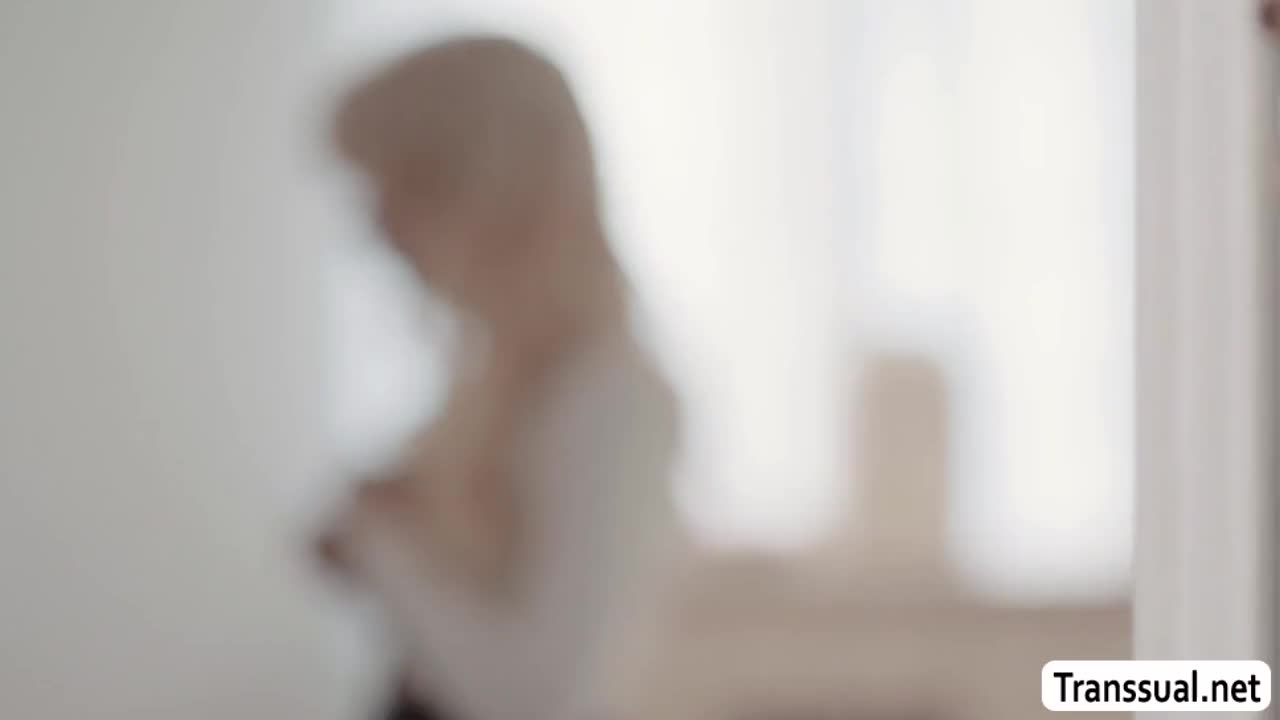 Watch Horny fat dude barebacks TS stepteen Shemale Porn Videos | TranSexBig.