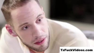 superstar Chanel Santini hungrily sucks Roman Todds mas