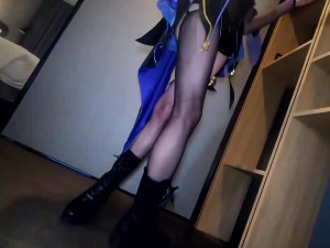 fischl tgirl cosplay (who is she?)