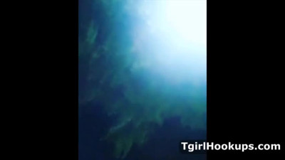 huge breasts tranny whore bang with suck her clients