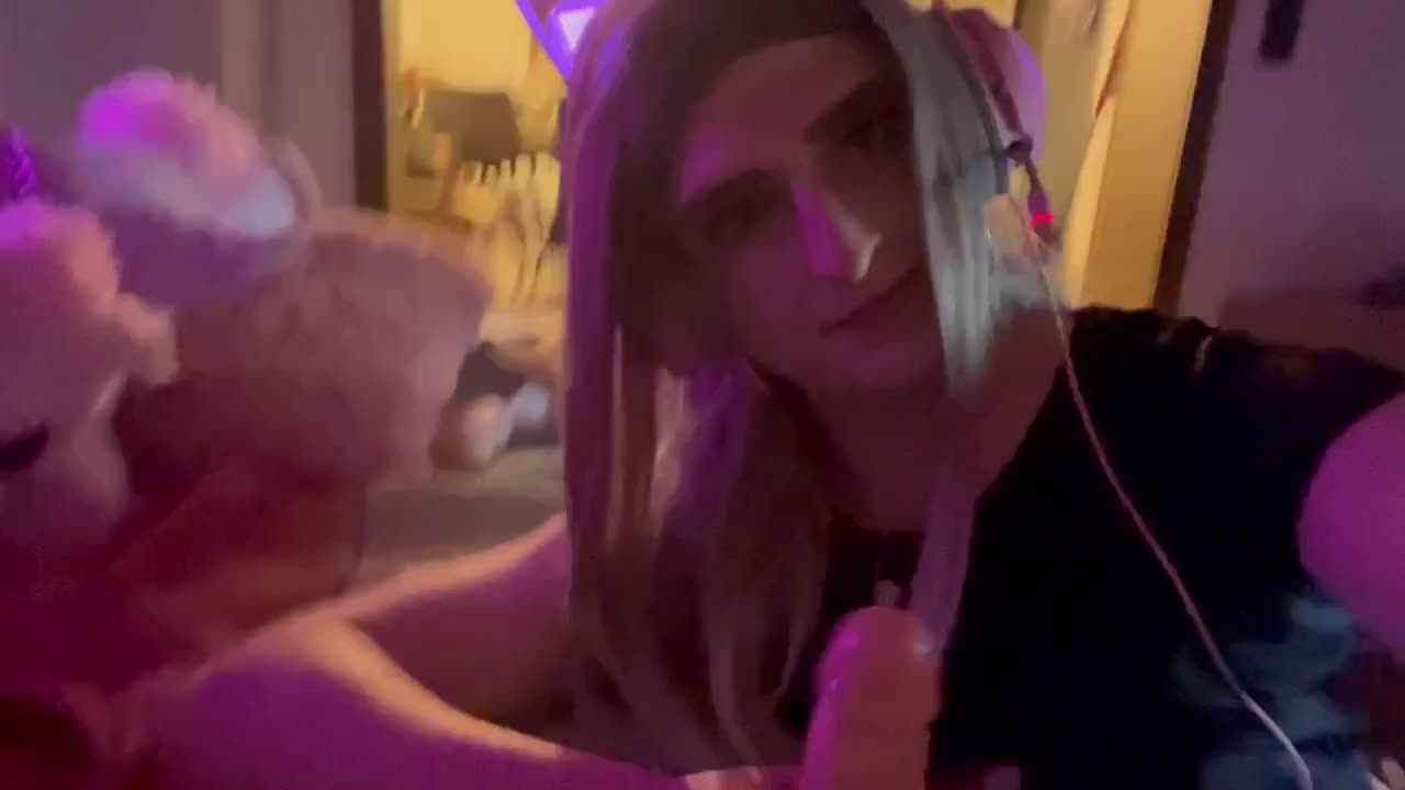 Watch Deepthroating my dildo Shemale Porn Videos | TranSexBig.