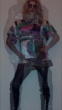 I love satin lack shiny