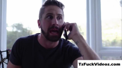 pale Tranny Korra Del Rio sore asshole gets banged 0258