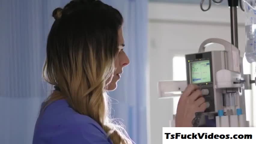 Watch nurse Tranny Casey Kisses slides client dick in her ts Shemale Porn Videos | TranSexBig.