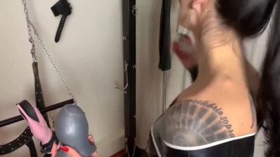 Natalie Mars VERY Big Plug Training