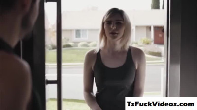 Ella caught by her stepbro Dante having phone fucking s