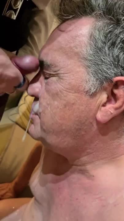 Watch Daddy takes cum in face from tranny Shemale Porn Videos | TranSexBig.