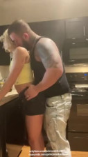 Tranny Kitchen Suck and Fuck Raw
