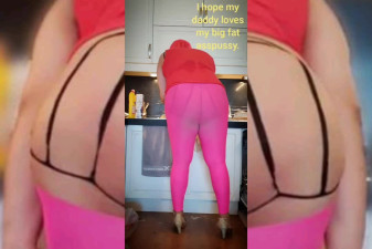 My ex-girlfriend helped me to overcom my fears, becoming a horny girl & exposing my pussy.