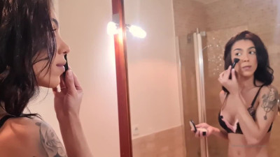 Horny shemale dominating her boyfriend