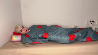 Beautiful femboy fucks transparent fleshlight